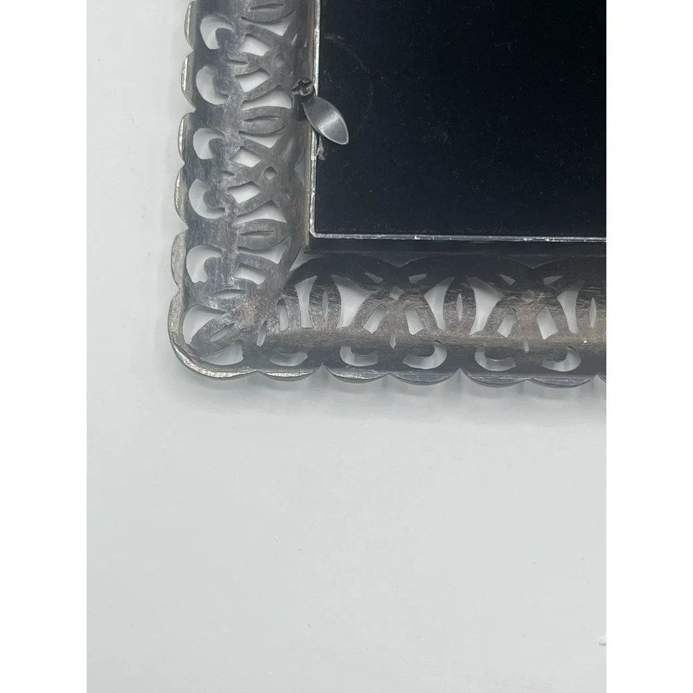 Sixtrees 8x10 Pewter Weave Large Metal Picture Photo Frame New With Open Box